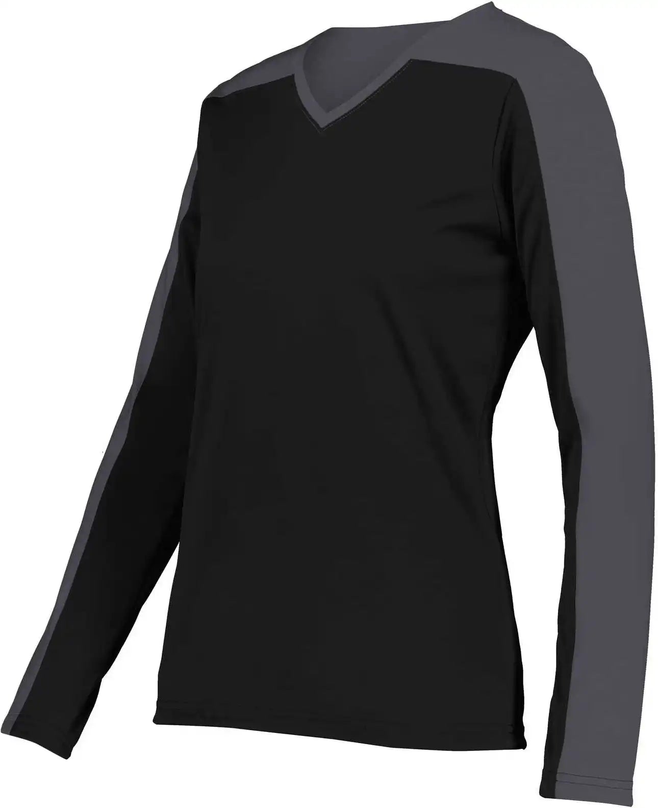 Holloway 223702 Ladies Momentum Team Long Sleeve Tee - Black Iron