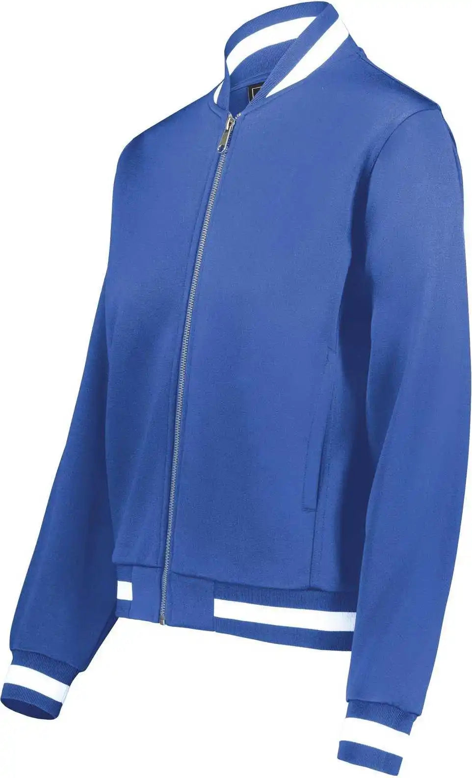 Holloway 223747 Ladies v Street Full Zip Jacket - Royal White