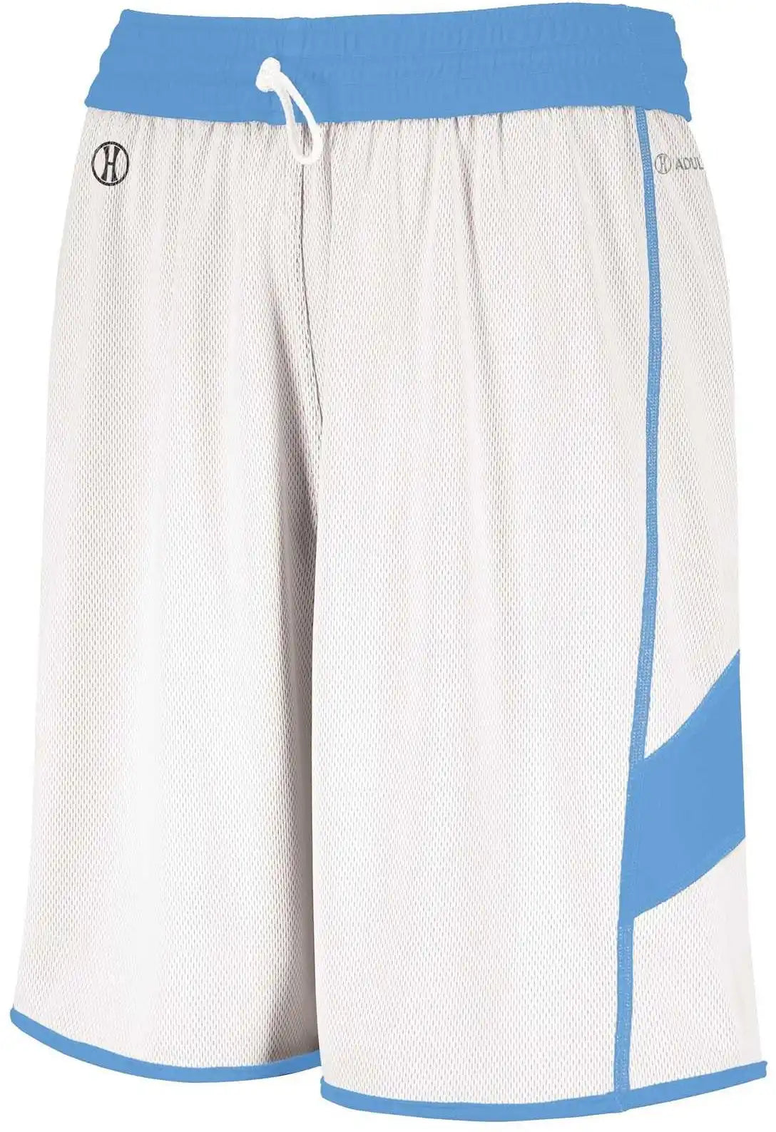 Holloway 224079 Dual-side Single Ply Shorts - University Blue White