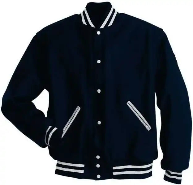 Holloway 224182 Letterman (all Wool) - True Navy White