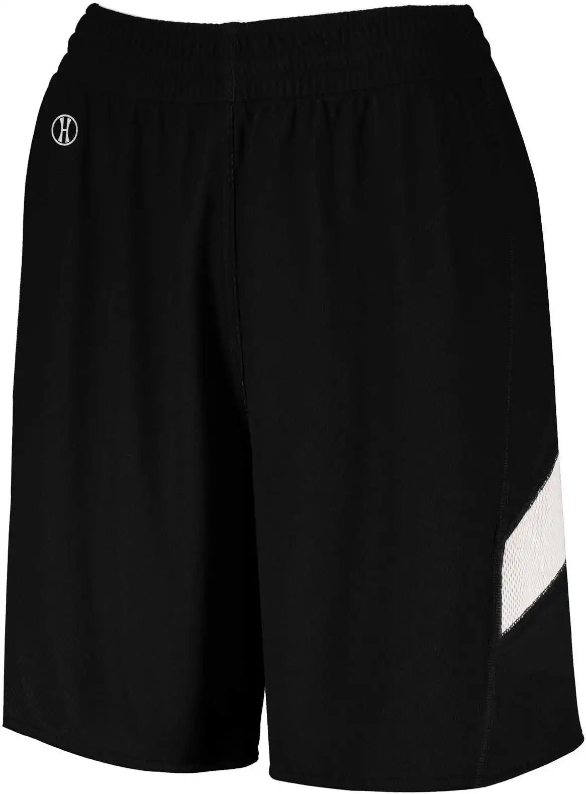 Holloway 224379 Ladies Dual-side Single Ply Shorts - Black White
