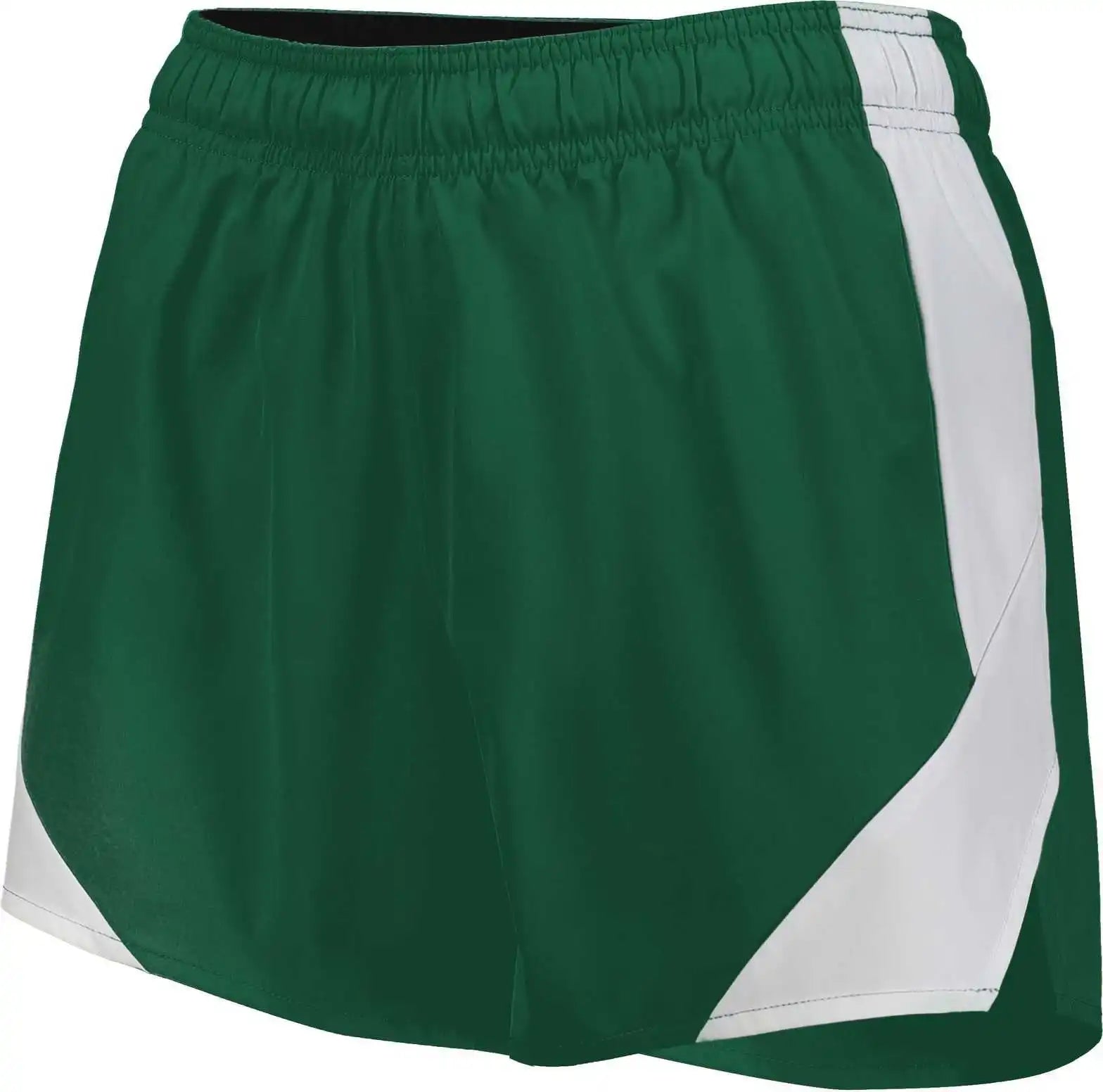 Holloway 229389 Ladies Olympus Shorts - Dark Green White