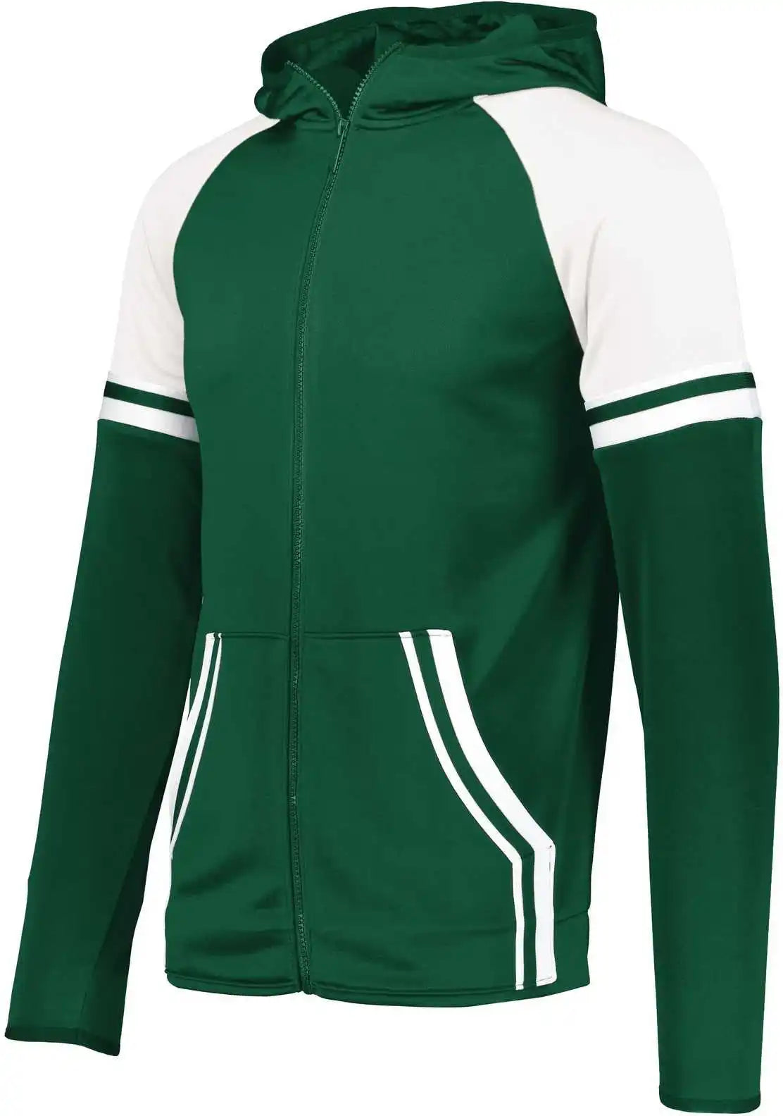 Holloway 229561 Retro Grade Jacket - Forest White