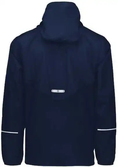Holloway 229582 Packable Hooded Jacket - Navy