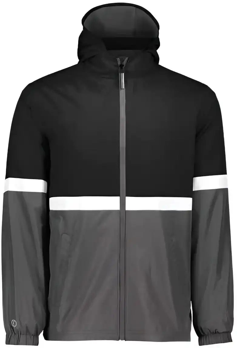 Holloway 229587 Turnabout Reversible Hooded Jacket - Black Carbon