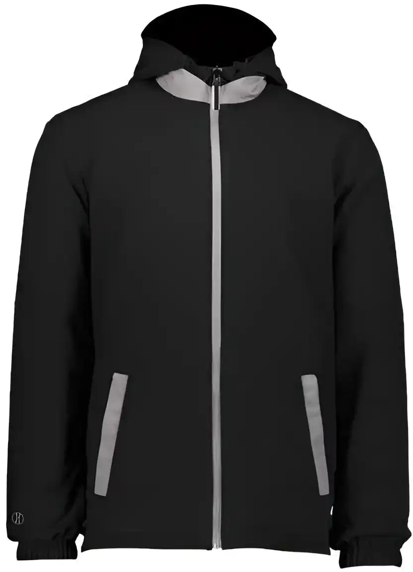 Holloway 229587 Turnabout Reversible Hooded Jacket - Black Carbon