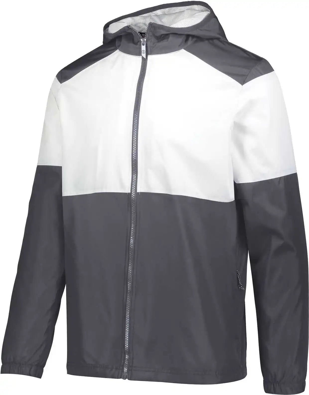 Holloway 229628 Youth Seriesx Jacket - Carbon White