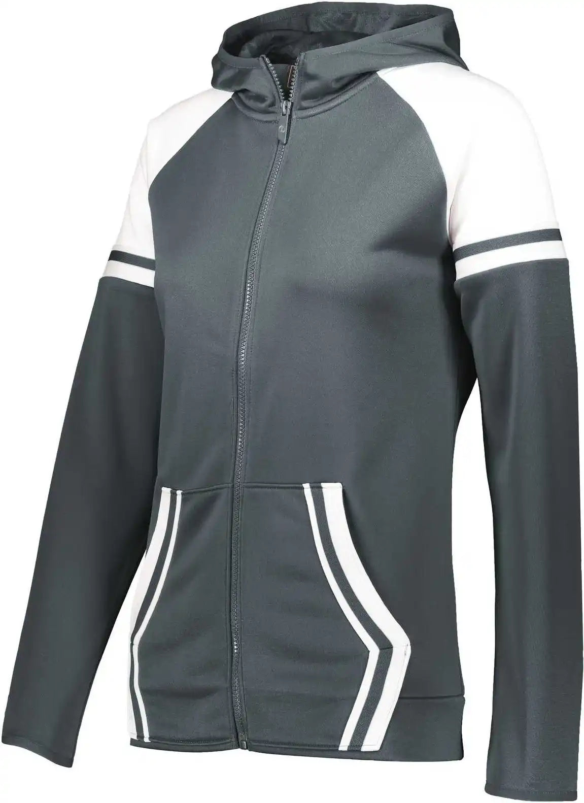 Holloway 229761 Ladies Retro Grade Jacket - Graphite White