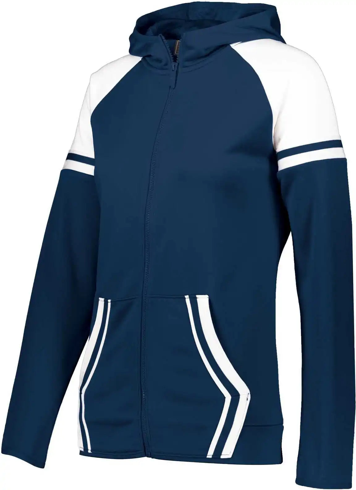 Holloway 229761 Ladies Retro Grade Jacket - Navy White