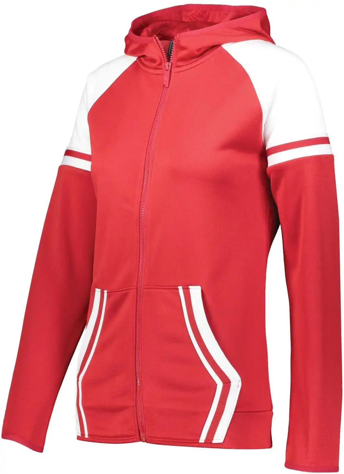 Holloway 229761 Ladies Retro Grade Jacket - Scarlet White