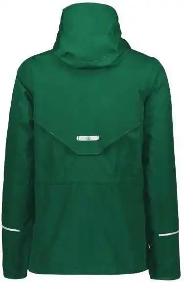 Holloway 229782 Women’s Packable Hooded Jacket - Dark Green