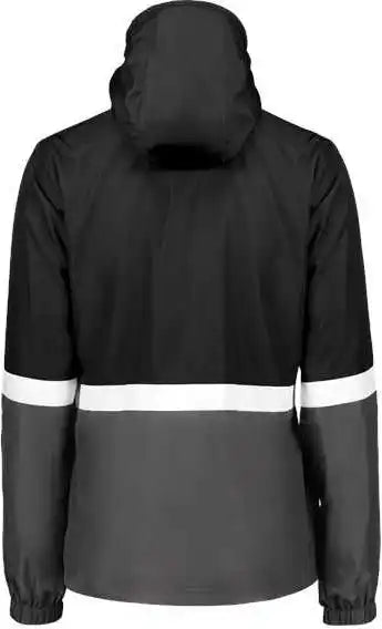 Holloway 229787 Women’s Turnabout Reversible Hooded Jacket - Black Carbon