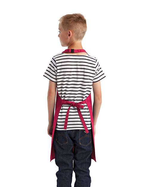 Hot Pink Youth Recycled Apron - RP149
