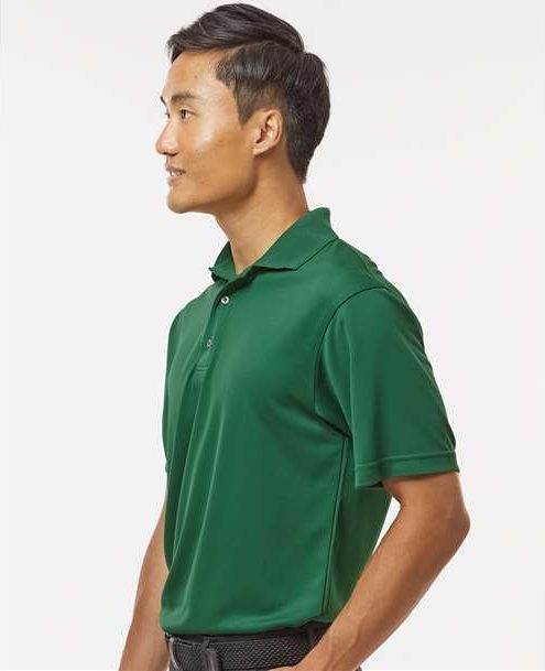 Hunter Green Saratoga Performance Mini Mesh Polo - 100