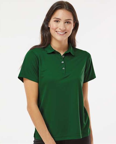 Hunter Green Women's Saratoga Performance Mini Mesh Polo - 104
