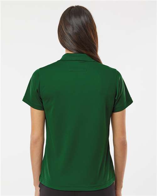 Hunter Green Women's Saratoga Performance Mini Mesh Polo - 104
