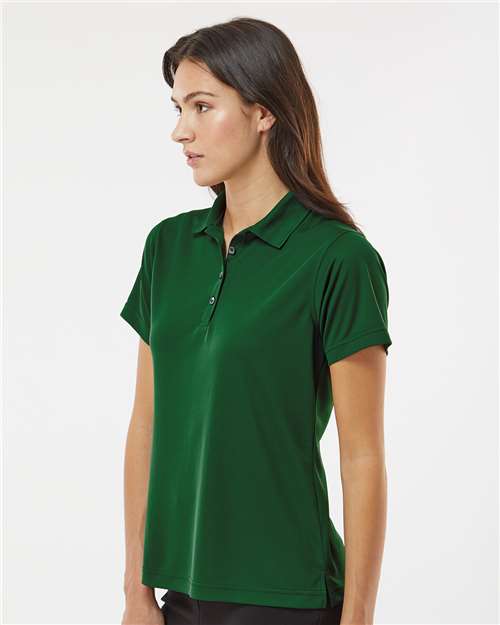 Hunter Green Women's Saratoga Performance Mini Mesh Polo - 104