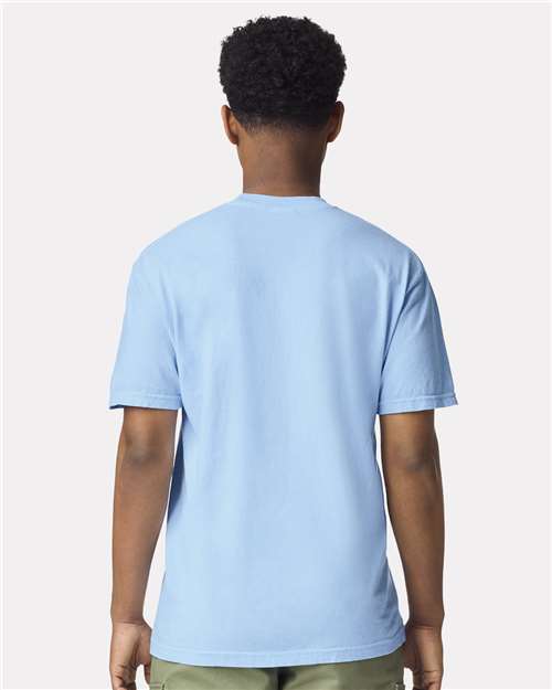 Hydrangea Garment-Dyed Heavyweight Pocket T-Shirt - 6030