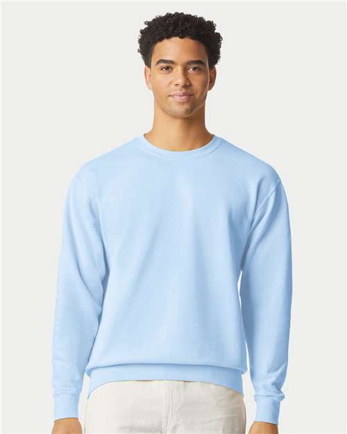 Hydrangea Garment-Dyed Lightweight Fleece Crewneck Sweatshirt - 1466