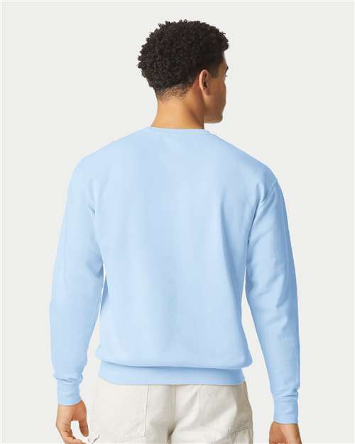 Hydrangea Garment-Dyed Lightweight Fleece Crewneck Sweatshirt - 1466
