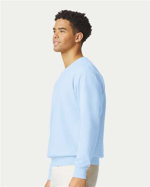 Hydrangea Garment-Dyed Lightweight Fleece Crewneck Sweatshirt - 1466