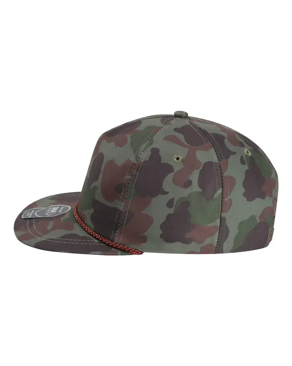 Imperial Dna010 the Aloha Rope Cap - Frog Skin Camo Green - Camo/ / Adjustable
