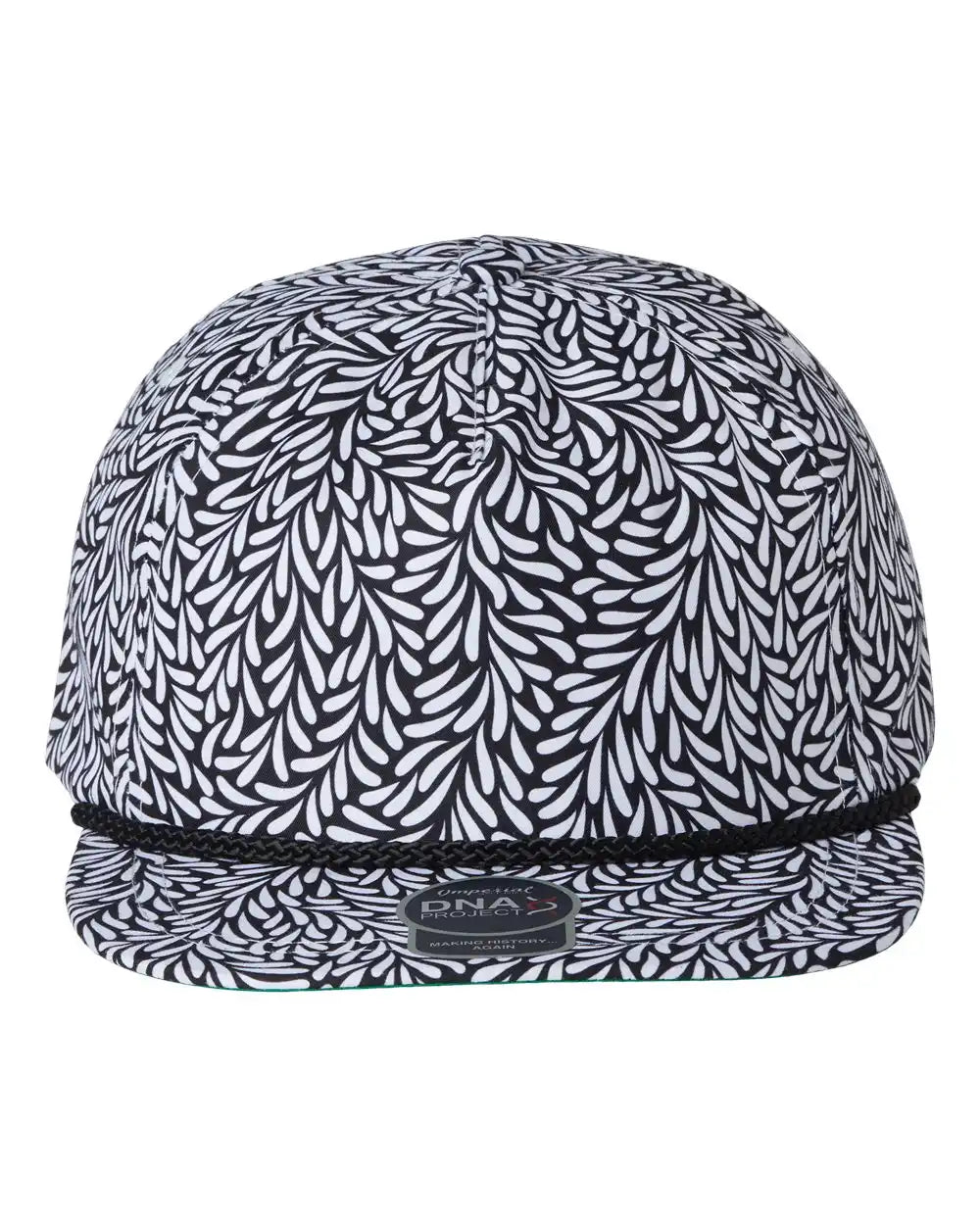Imperial Dna010 the Aloha Rope Cap - Throwback Black - Adjustable