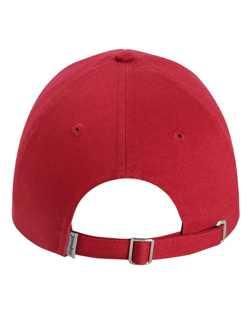 Imperial X210b the Original Buckle Dad Hat - Cardinal Red - Adjustable