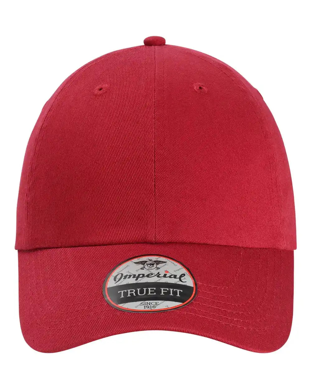 Imperial X210b the Original Buckle Dad Hat - Cardinal Red - Adjustable
