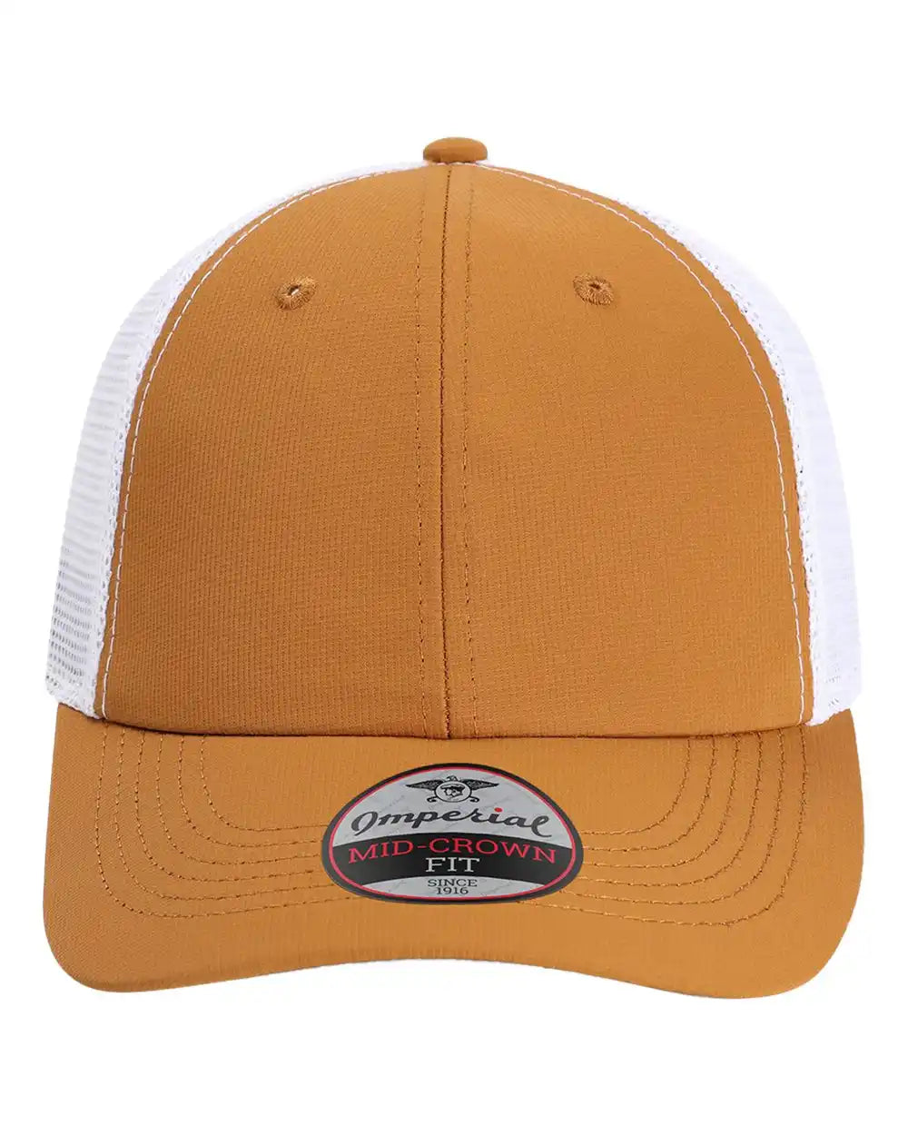Imperial X210sm the Original Sport Mesh Cap - Buckthorn Brown White - Brown/ / Adjustable