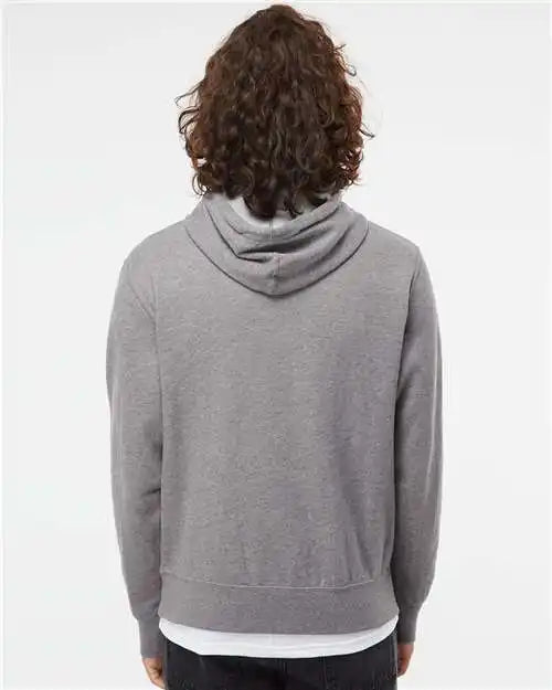 Independent Trading Co. Afx90un Lightweight Hooded Sweatshirt - Gunmetal Heather