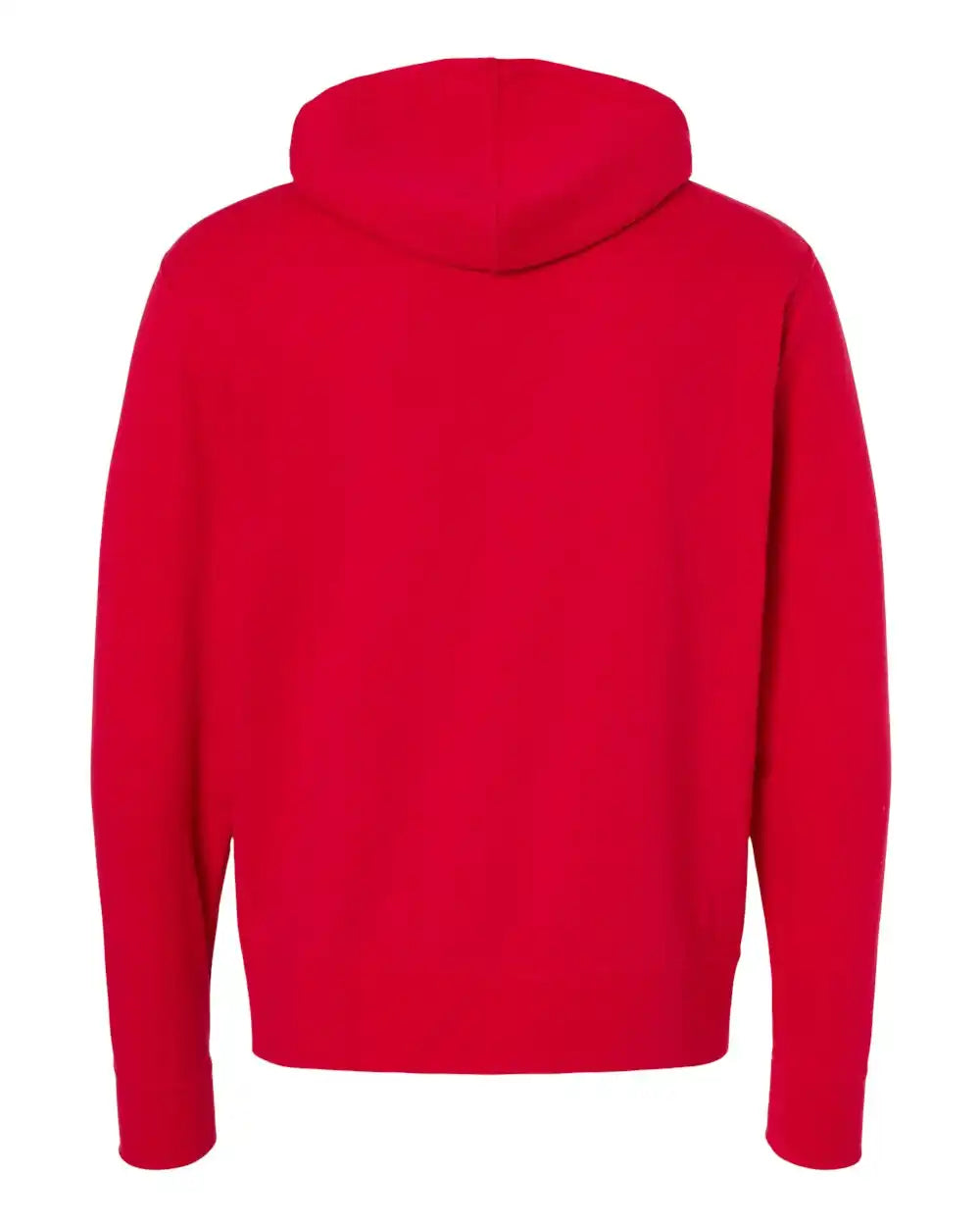 Independent Trading Co. Afx90unz Lightweight Full-zip Hooded Sweatshirt - Red