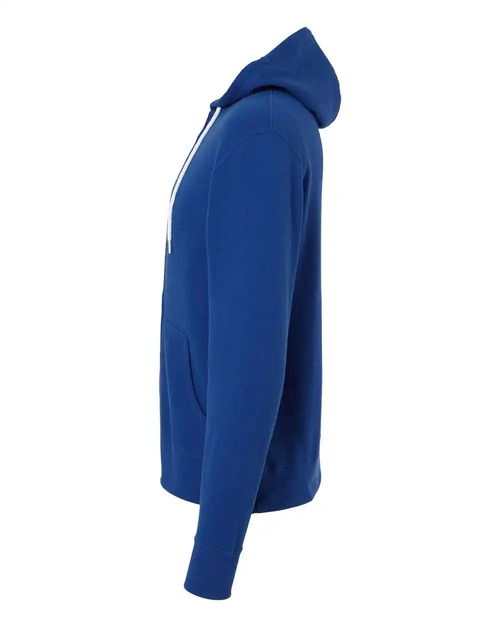 Independent Trading Co. Afx90unz Lightweight Full-zip Hooded Sweatshirt - Cobalt - 2xl