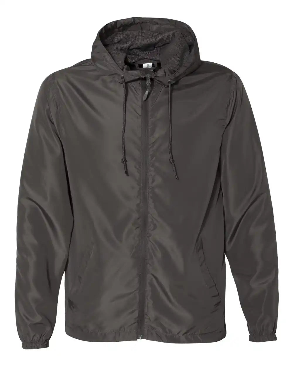 Independent Trading Co. Exp54lwz Lightweight Windbreaker Full-zip Jacket - Graphite - Xs