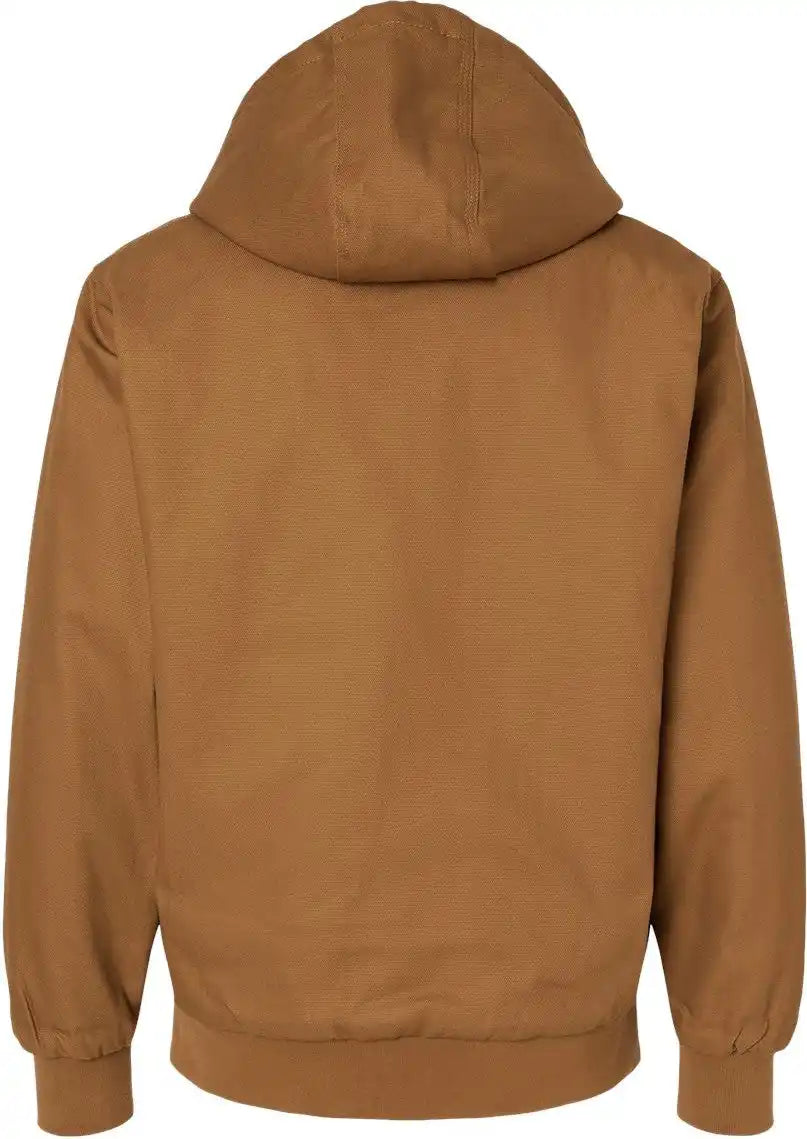 Independent Trading Co. Exp550z Insulated Canvas Workwear Jacket - Saddle