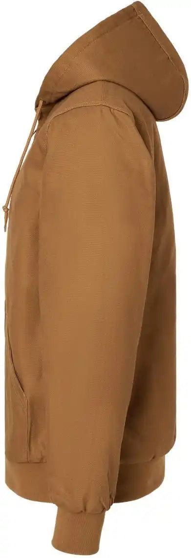 Independent Trading Co. Exp550z Insulated Canvas Workwear Jacket - Saddle