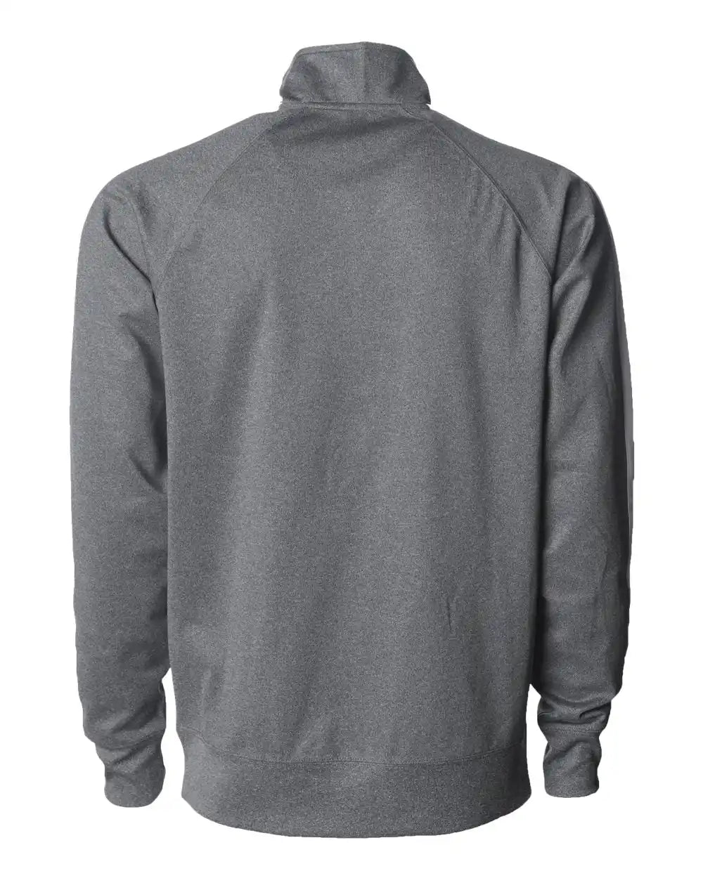 Independent Trading Co. Exp70ptz Lightweight Poly-tech Full-zip Track Jacket - Gunmetal Heather