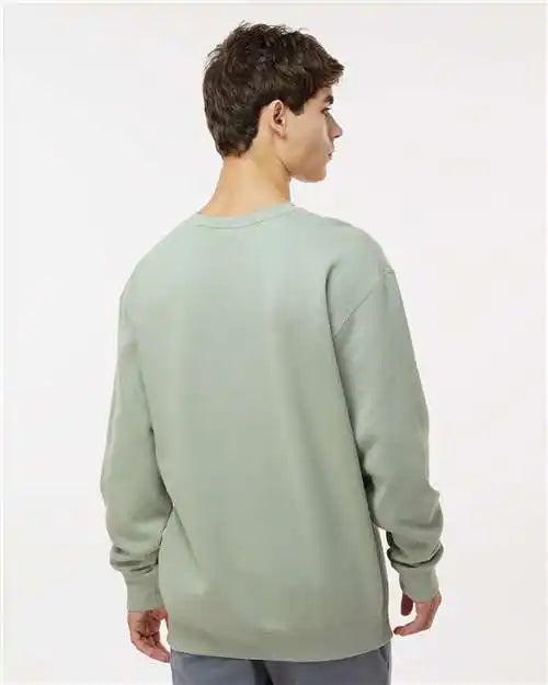 Independent Trading Co. Ind3000 Heavyweight Crewneck Sweatshirt - Dusty Sage