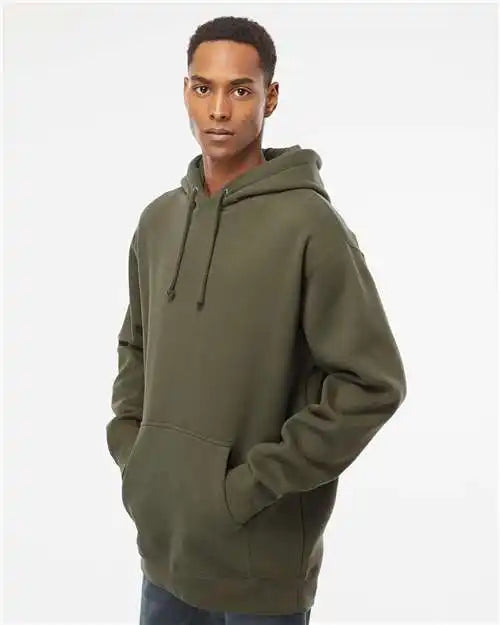 Independent Trading Co. Ind4000 Heavyweight Hooded Sweatshirt - Army