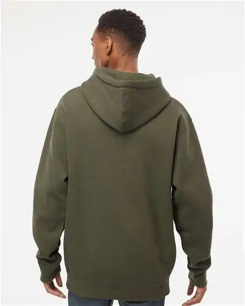 Independent Trading Co. Ind4000 Heavyweight Hooded Sweatshirt - Army