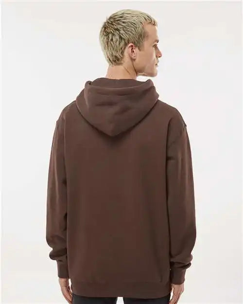 Independent Trading Co. Ind4000 Heavyweight Hooded Sweatshirt - Brown