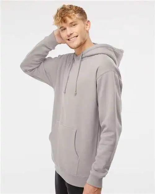Independent Trading Co. Ind4000 Heavyweight Hooded Sweatshirt - Cement