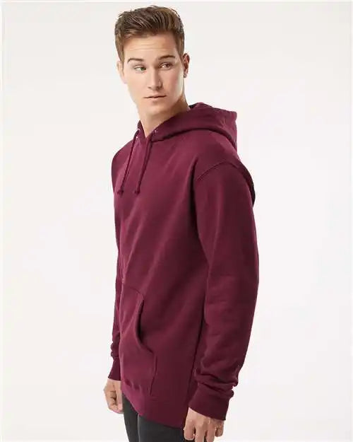 Independent Trading Co. Ind4000 Heavyweight Hooded Sweatshirt - Maroon
