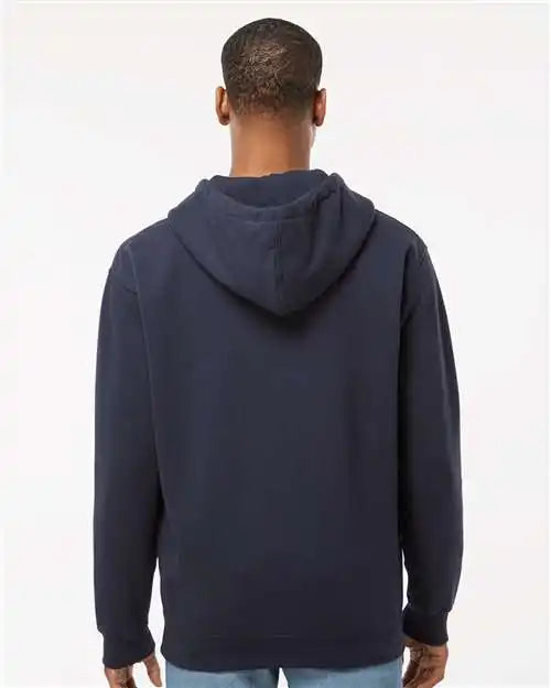 Independent Trading Co. Ind4000z Heavyweight Full-zip Hooded Sweatshirt - Navy