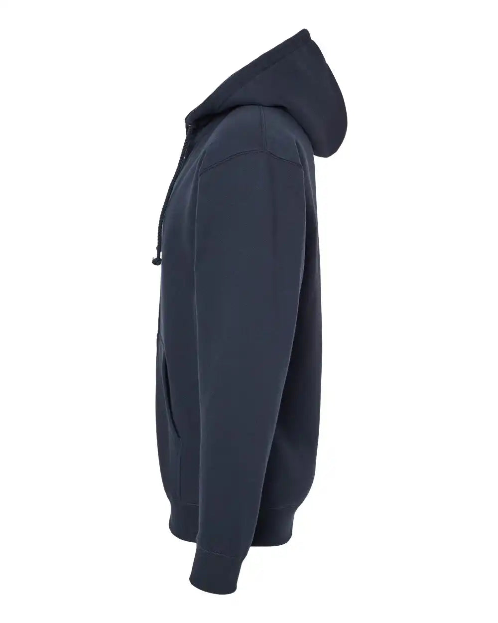 Independent Trading Co. Ind4000z Heavyweight Full-zip Hooded Sweatshirt - Navy