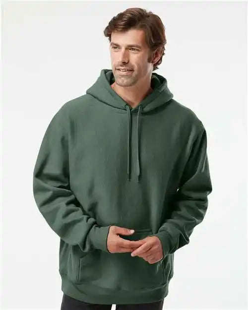 Independent Trading Co. Ind5000p Legend - Premium Heavyweight Cross-grain Hooded Sweatshirt - Alpine Green