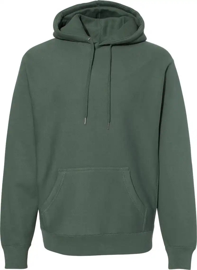 Independent Trading Co. Ind5000p Legend - Premium Heavyweight Cross-grain Hooded Sweatshirt - Alpine Green - Xs