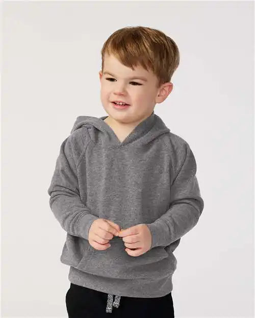 Independent Trading Co. Prm10tsb Toddler Special Blend Hooded Raglan Sweatshirt - Nickel