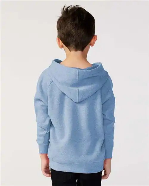 Independent Trading Co. Prm10tsb Toddler Special Blend Hooded Raglan Sweatshirt - Pacific
