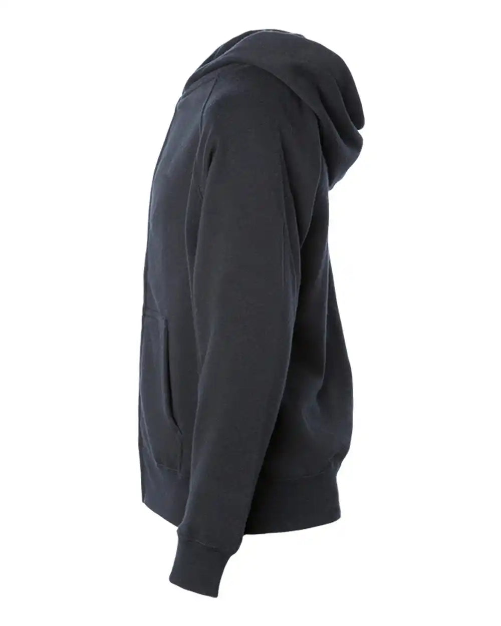 Independent Trading Co. Prm15ysbz Youth Lightweight Special Blend Raglan Zip Hood - Black - Xs
